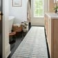 Chris Loves Julia x Loloi Chris 2"6" x 9"9" Ivory and Denim Runner, , large
