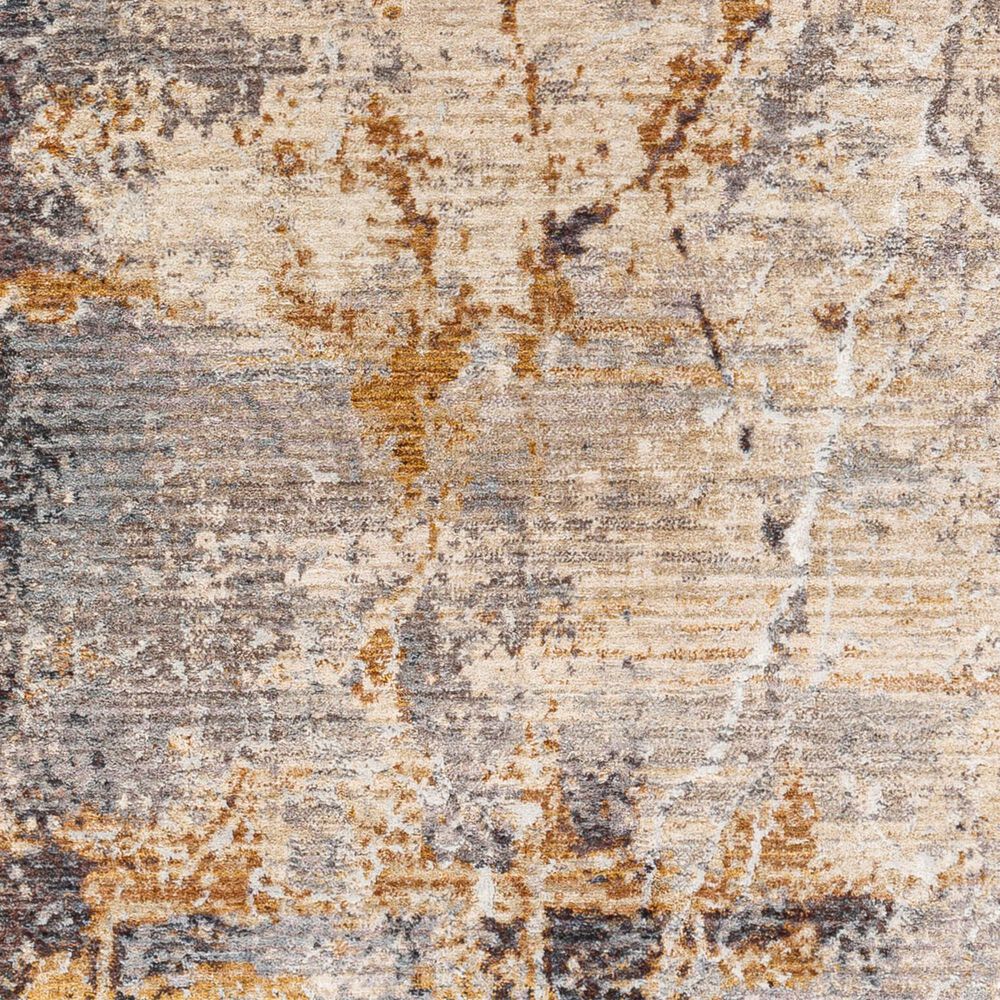 Surya Aida 2&#39; x 2&#39;11&quot; Beige, Medium Gray, Gray, Deep Teal and Tan Area Rug, , large