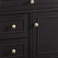 James Martin Vanities Lorelai 36" Single Vanity in Black Onyx with 3 cm Victorian Silver Quartz Top, , large