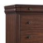 Mayberry Hill Phillipe 5-Drawer Chest in Cherry, , large