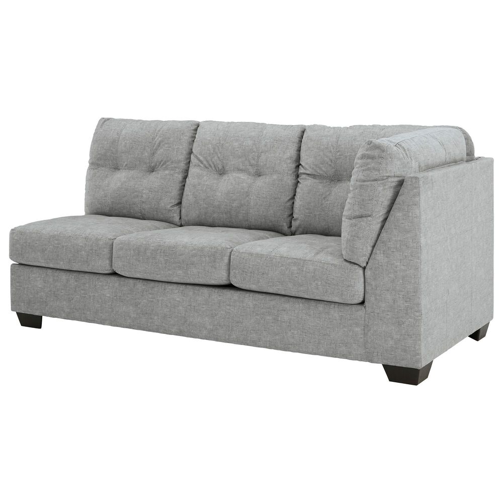 Signature Design by Ashley Falkirk 2-Piece Left Facing Sleeper Sectional with Chaise in Steel, , large