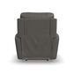 Flexsteel Power Recliner with Power Headrest and Lumbar in Gray, , large