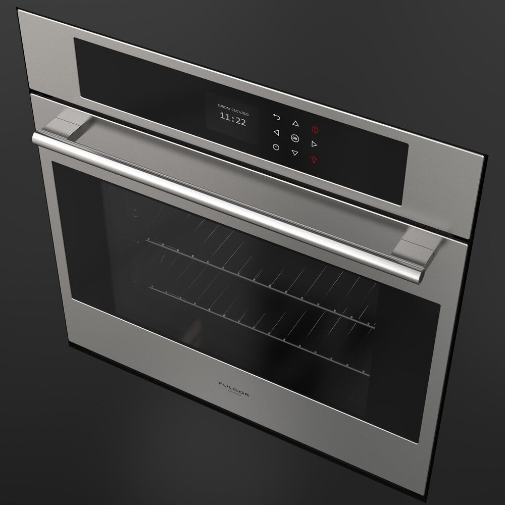 Fulgor Milano 24&quot; Multifunction Single Wall Oven in Stainless Steel, , large