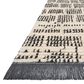 Chris Loves Julia x Loloi Alice ALI-02 2"7" x 4" Cream and Charcoal Area Rug, , large