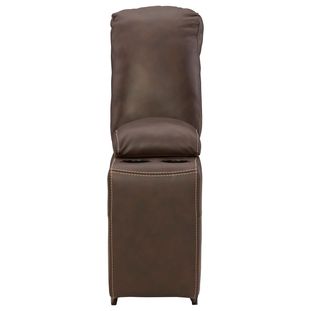 Signature Design by Ashley Dunleith 6-Piece Power Reclining Curved Sectional in Chocolate, , large