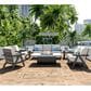 Homecrest Concrete 32"x52" Rectangle Firepit Table in Drift, , large