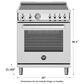 Bertazzoni Professional 4.7 Cu.Ft. Electric Range with European Convection Oven in Stainless Steel, , large