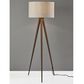 Adesso Director Floor Lamp in Walnut, , large