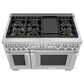 Thermador 48" Pro Grand Dual Fuel Range with 6 Burners in Stainless Steel, , large