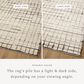 Loloi Bleecker Ivory and Charcoal 9"2" x 13" Area Rug, , large