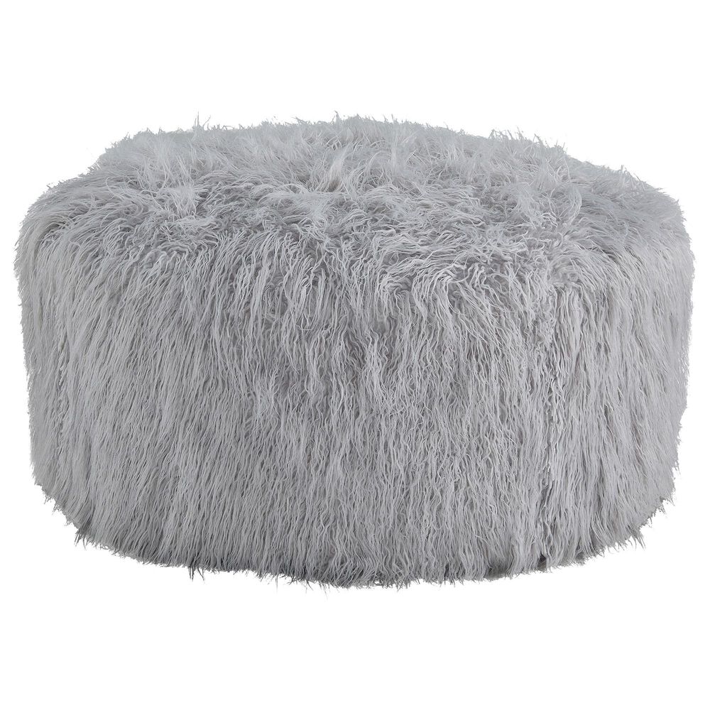 Ashley Galice Oversized Accent Ottoman in Light Gray, , large