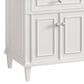 James Martin Vanities Lorelai 72" Double Vanity in Bright White with 3 cm Eternal Marfil Quartz Top, , large