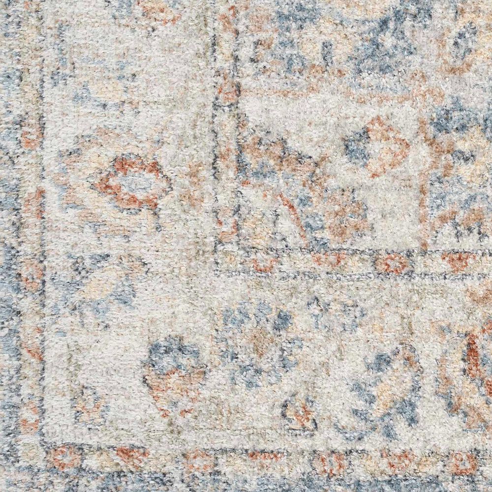 Nourison Astra Machine Washable ASW12 7&#39;10&quot; x 10&#39; Denim and Multicolor Area Rug, , large