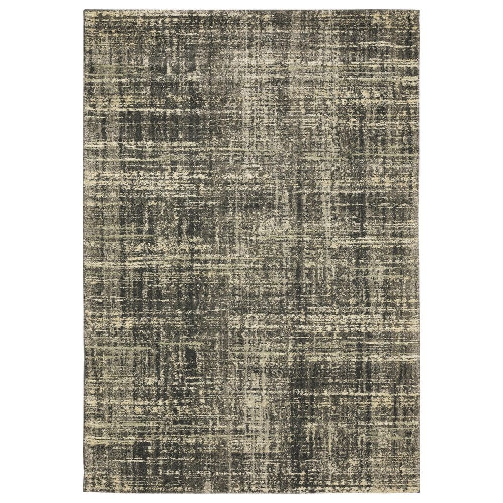 Oriental Weavers Astor Nikko 3"10" x 5"5" Charcoal Area Rug, , large