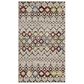 Safavieh Amsterdam AMS108G-3 3" x 5" Light Grey/Multi Area Rug, , large