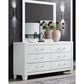 Global Furniture USA Luccia Dresser Mirror in White, , large