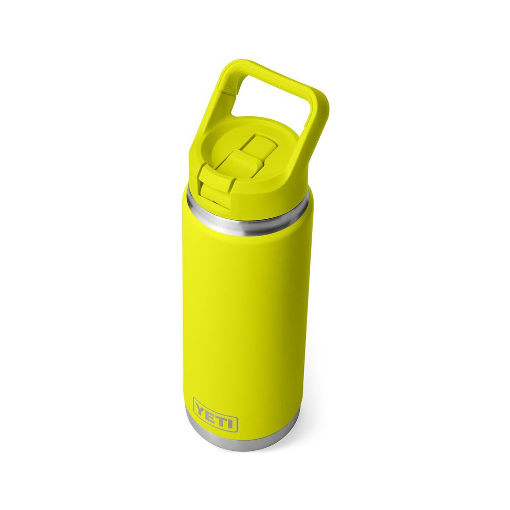 YETI Rambler 26 oz C Straw Bottle Firefly Yellow, , large