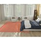Nourison Twist Reversible 8" x 10" Coral Indoor/Outdoor Area Rug, , large