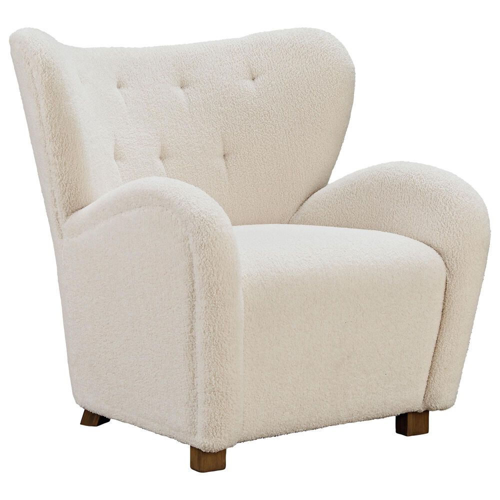 Ashley Larbell Accent Chair in Ecru, , large