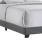 Hawthorne Furniture Addyson Upholstered Queen Bed in Gunmetal, , large