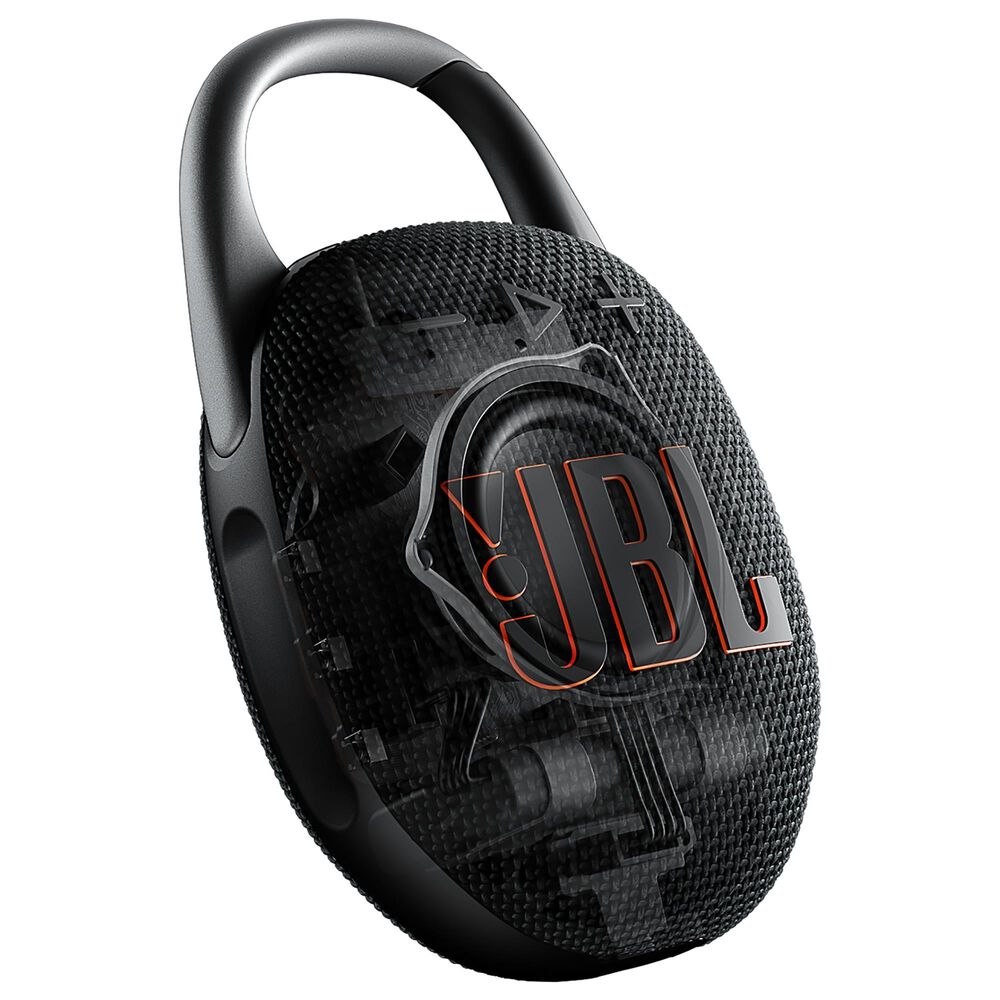 JBL Clip 5 Portable Waterproof Bluetooth Speaker in Black, , large