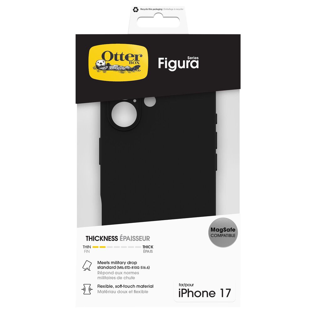 OtterBox Figura Case for Apple iPhone 17 in Black, , large