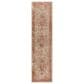 Surya Aspendos APS-2320 2"7" x 10" Rust, Teal, Mustard, Black, Medium Gray, Charcoal and Light Beige Runner, , large