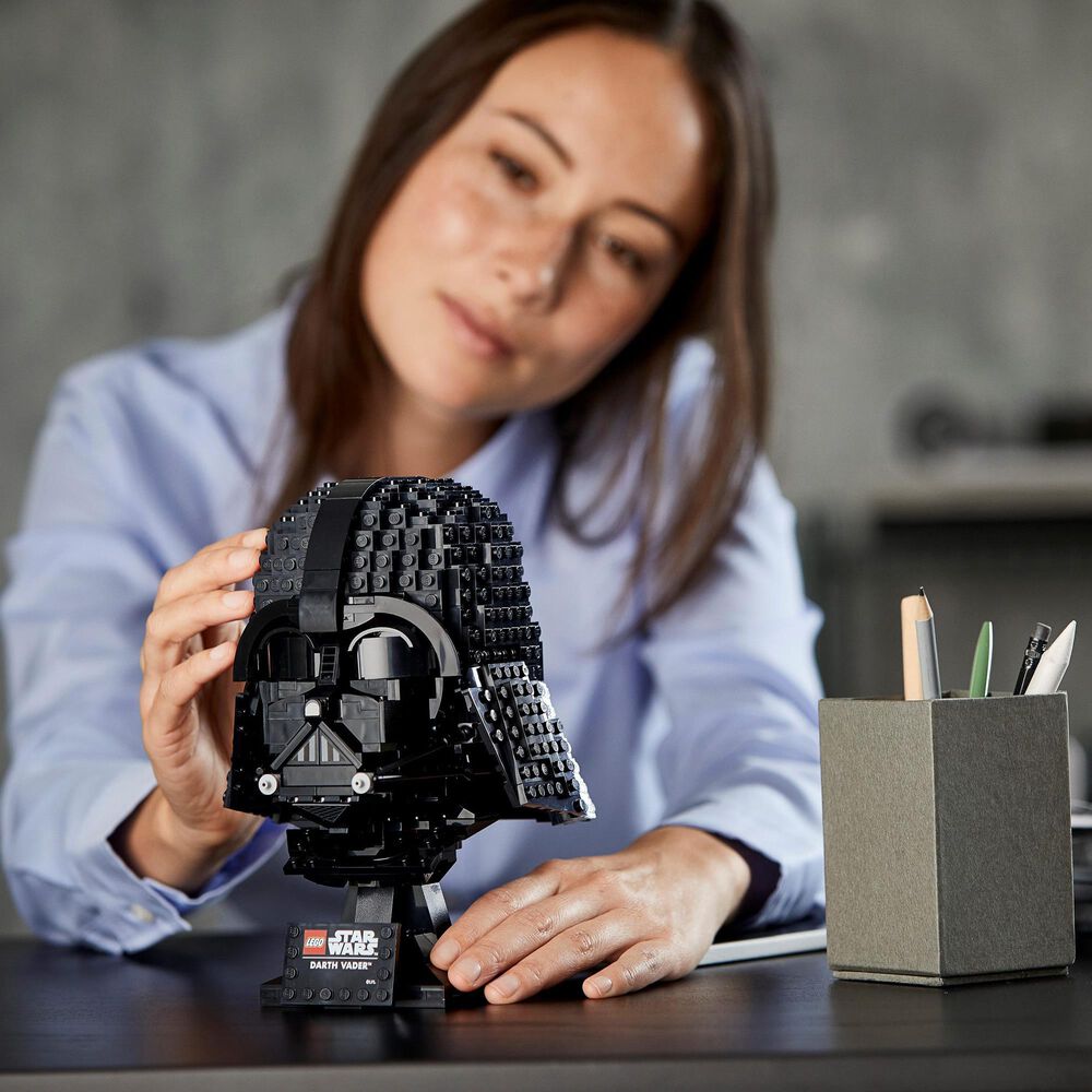 LEGO Star Wars Darth Vader Helmet Building Set, , large
