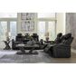 Ashley Caveman Den 2-Piece Power Reclining Living Room Set in Midnight, , large