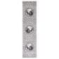 Safavieh Carousel 2" x 8" Light Grey and White Kids Runner, , large