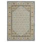 Oriental Weavers Capella Blue and Gold 6"7" x 9"6" Area Rug, , large