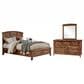 Archbold Furniture Company 3-Piece King Storage Bedroom Set in Maple Bark, , large