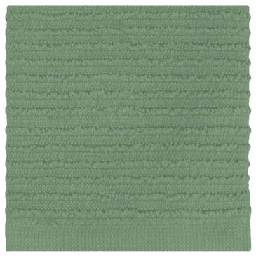 Mukitchen Ridged Cotton Dish Cloth in Hedge, , large