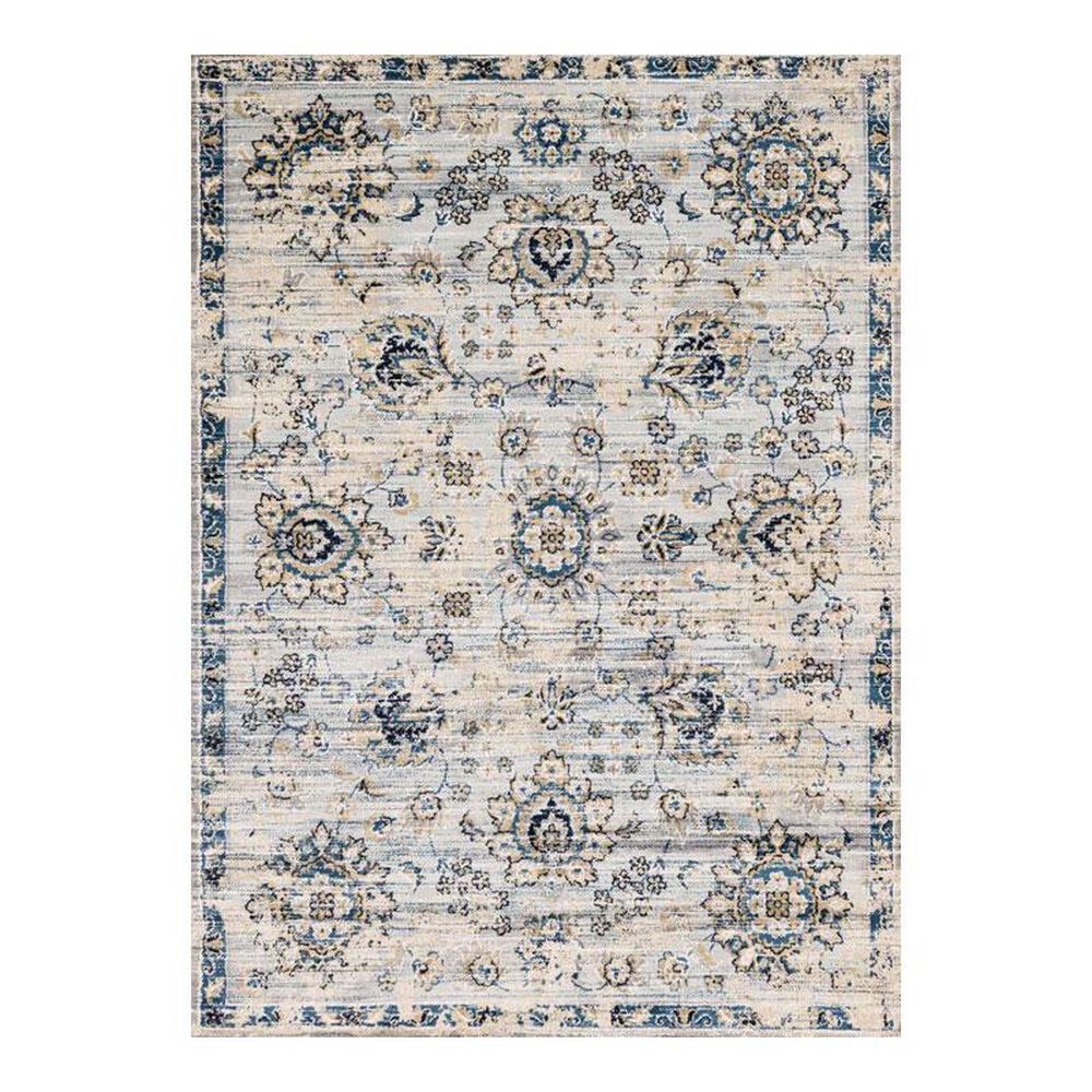 Loloi Torrance TC-05 9"3" x 13" Grey/Navy Area Rug, , large