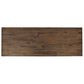 Waltham Painted Canyon Sofa Table in Brown, , large