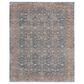 Feizy Marquette 4" x 5"3" Blue and Rust Area Rug, , large