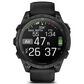 Garmin Tactix 8 AMOLED Smartwatch 47 mm Black Case with Black and Pebble Gray Band, , large