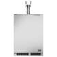 DCS 24" Left Hinge Outdoor Beer Dispenser with Dual Tap in Stainless Steel, , large