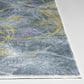Kas Oriental Rugs Roxy Visions 2" x 7" Grey and Gold Runner, , large