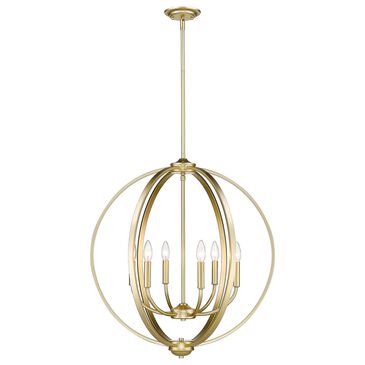 Golden Lighting Colson 6-Light Chandelier in Olympic Gold, , large