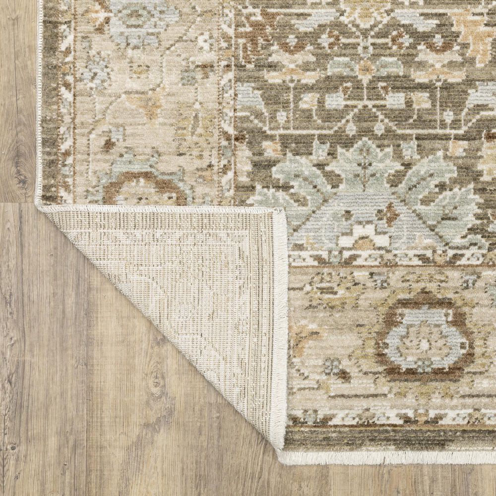 Oriental Weavers Lola LLA03 Brown and Blue 5'3" x 7'6" Area Rug, , large