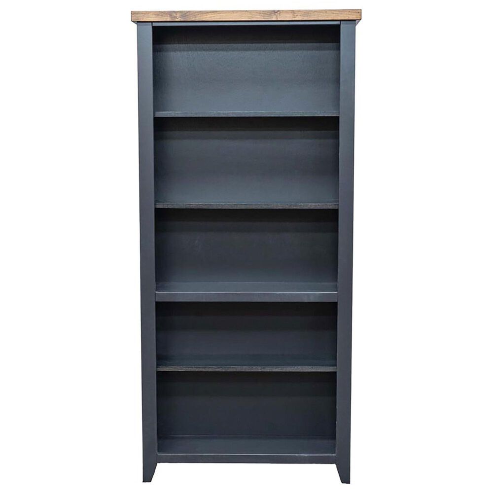 Legends Furniture Essex Bookcase in Black and Whiskey, , large