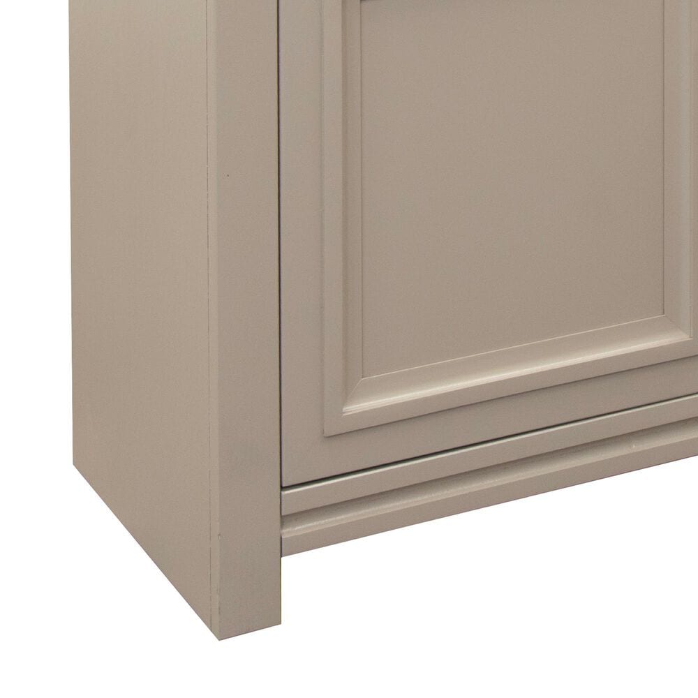 Legends Home The Cove 72" Fireplace Console with Fireplace Insert in Khaki, , large