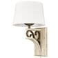 Golden Lighting Solay 1-Light Wall Sconce in Burnished Chestnut, , large