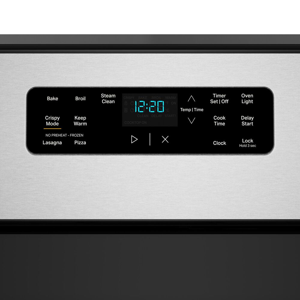 Whirlpool 5.1 Cu. Ft. Gas Range with Crispy Mode and Dishwasher Safe Grates in Stainless Steel, , large