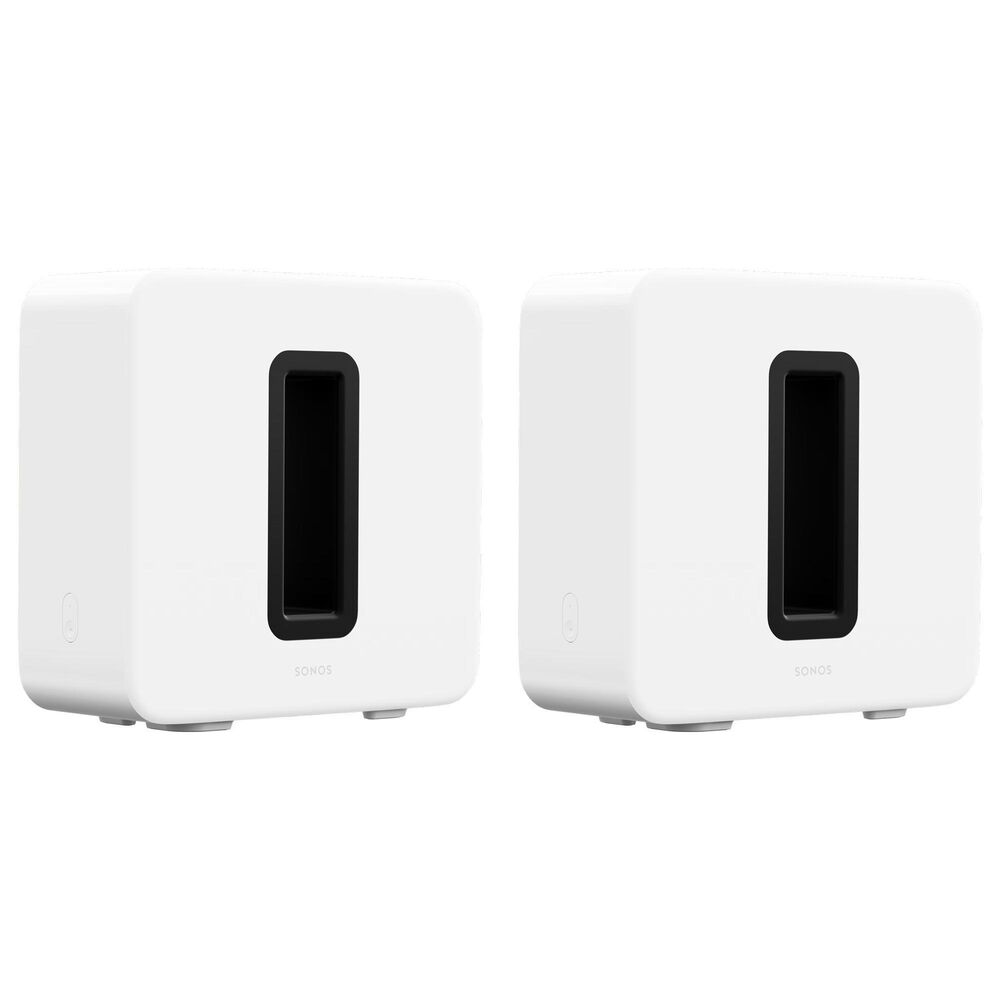 SONOS Sub (Gen 3) Wireless Subwoofer in White (Pair), , large