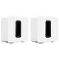 SONOS Sub (Gen 3) Wireless Subwoofer in White (Pair), , large