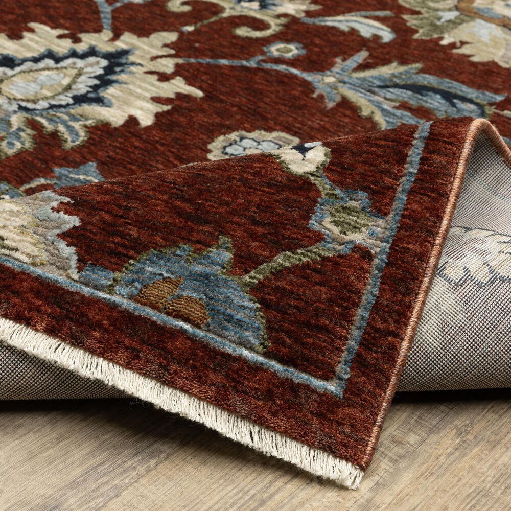 Oriental Weavers Capella Red and Multicolor 7&#39;10&quot; x 10&#39;10&quot; Area Rug, , large