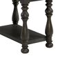 Riverside Furniture Barrington 1-Drawer Side Table in Antique Oak and Matte Black, , large