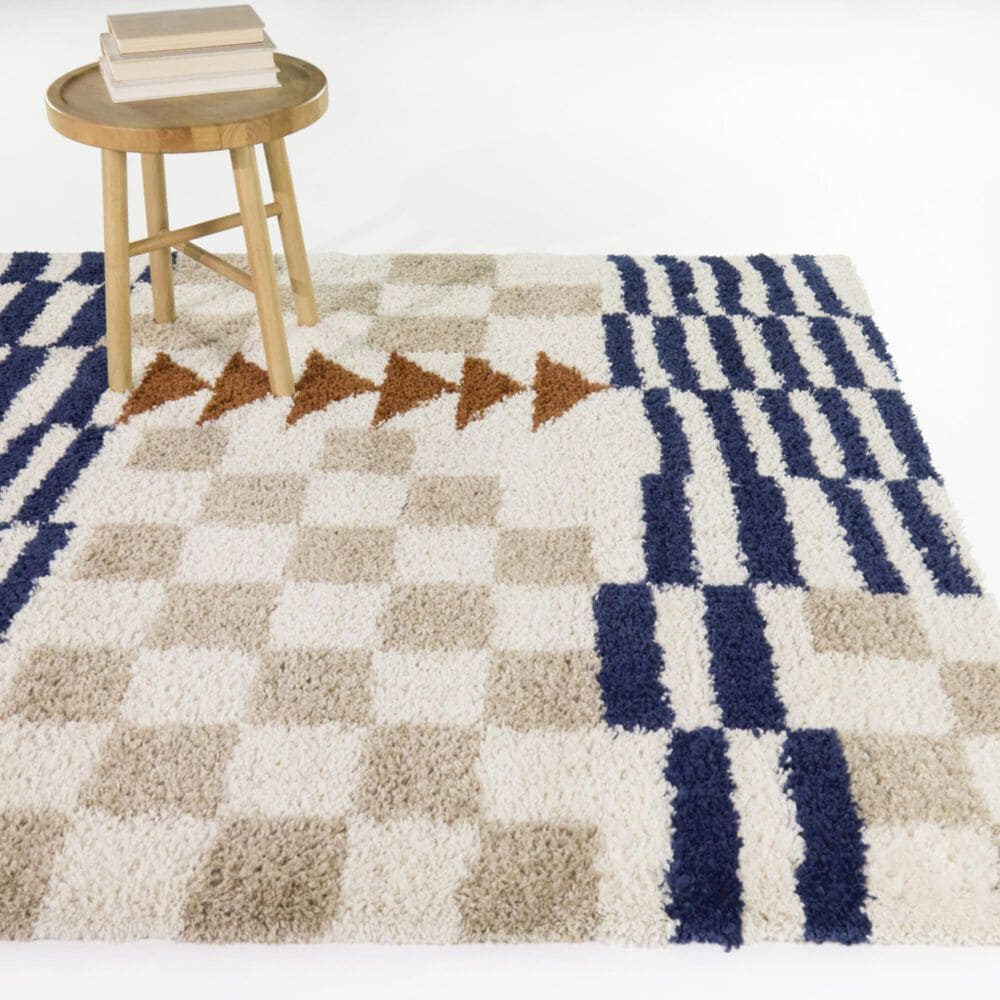 Balta Rugs Legacy Cole Navy 5'3" x 7' Area Rug, , large